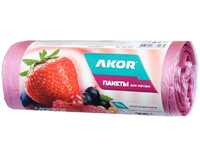204-001 Пакеты мусорные ПНД с ароматом Ягод 35л 30шт АКОР Россия