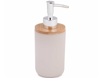 Дозатор для жидкого мыла "Бамбук" (беж) М8059 Альтернатива