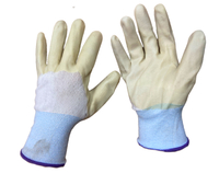 Перчатки X-PERT 14-05 х/б одинар. облив белый