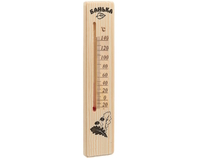 Термометр для бани CH-3 "Банька" деревянный (28,5*6,2*1см)